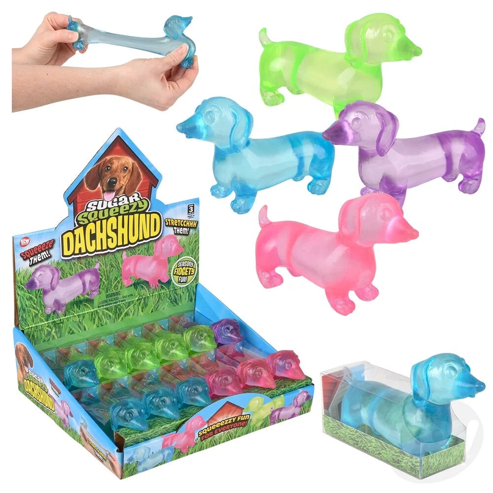 4.5"Squeezy Sugar Dachshund