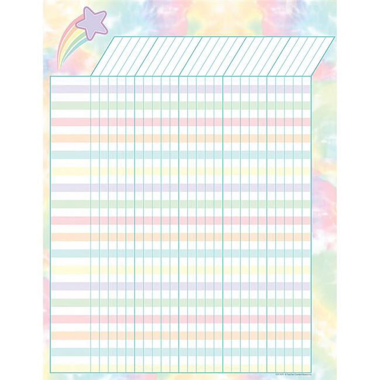 Pastel Pop Incentive Chart