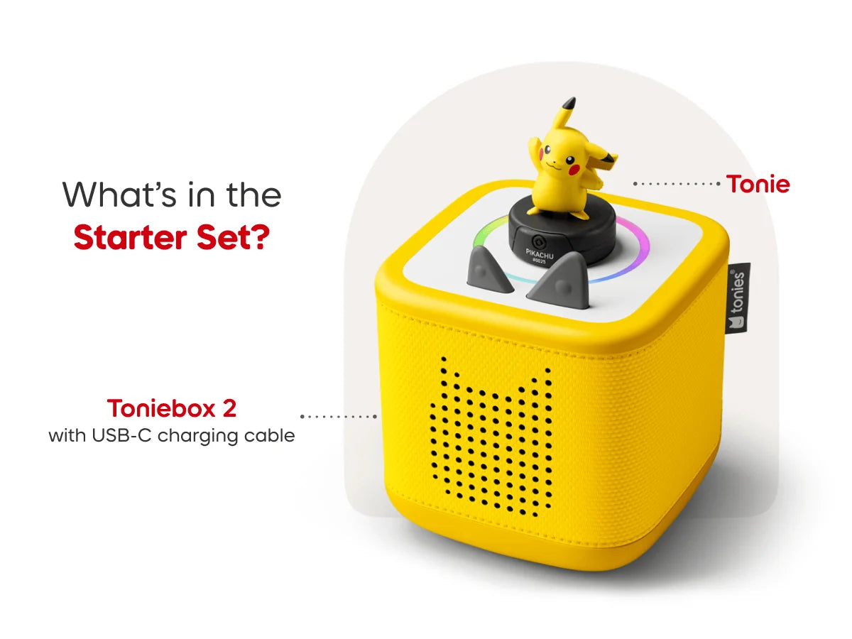 Pikachu Toniebox 2 Starter Set - Lightening Yellow