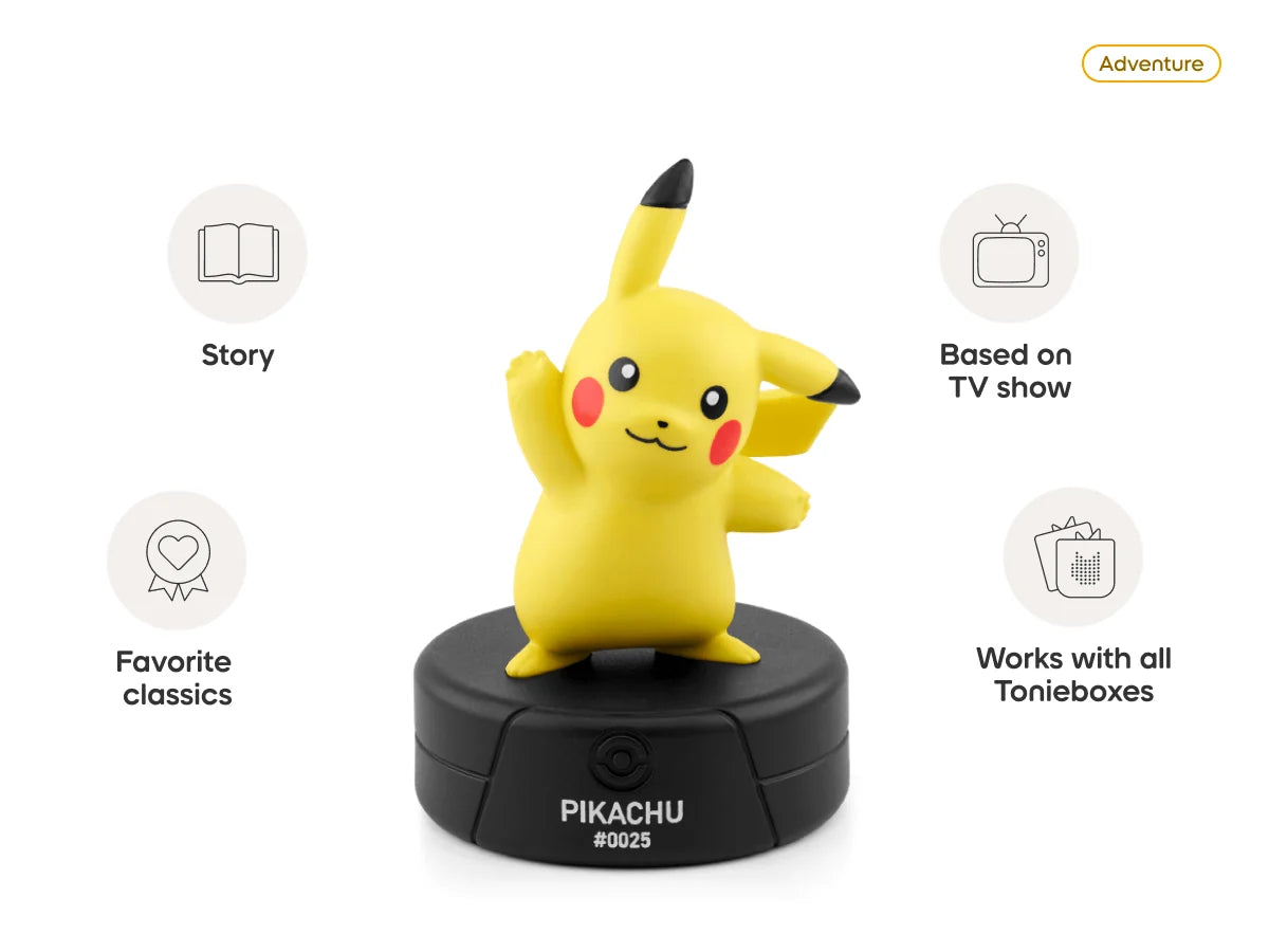 Pikachu Toniebox 2 Starter Set - Lightening Yellow