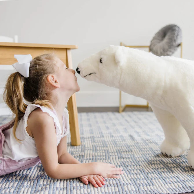 Melissa & Doug Giant Stuffed Animal Polar Bear