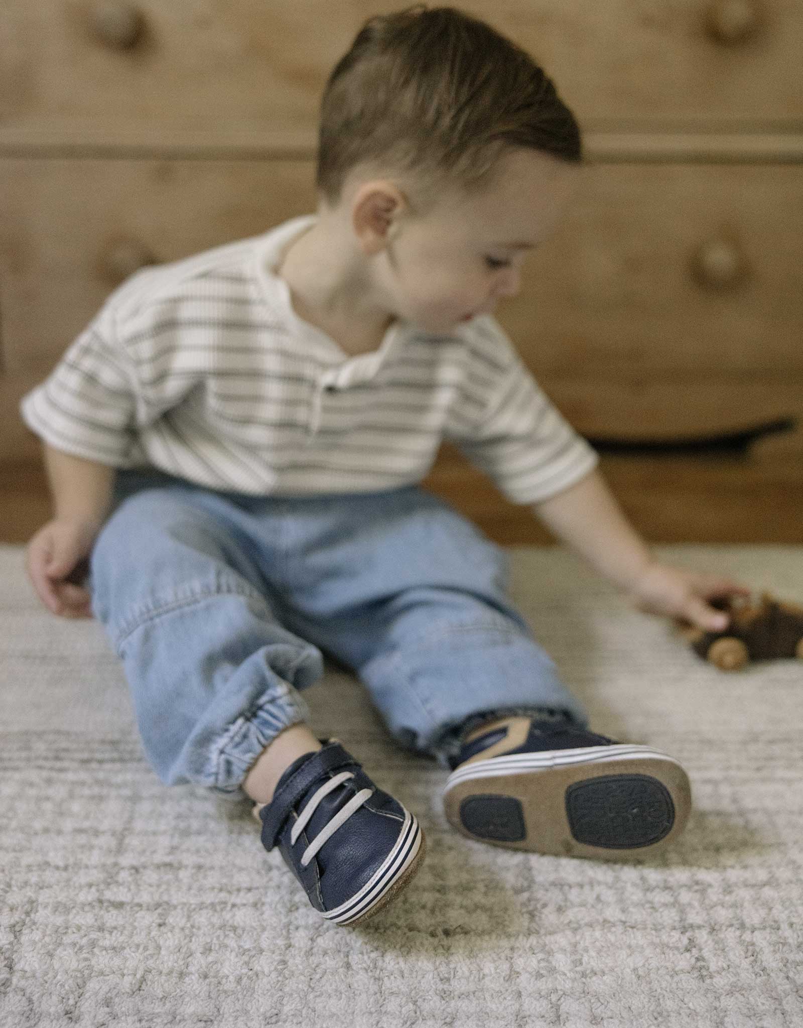 Robeez Adam First Kicks in Navy