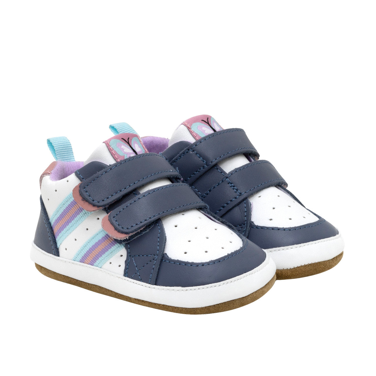 Robeez Valerie First Kicks Shoes in Dark Blue