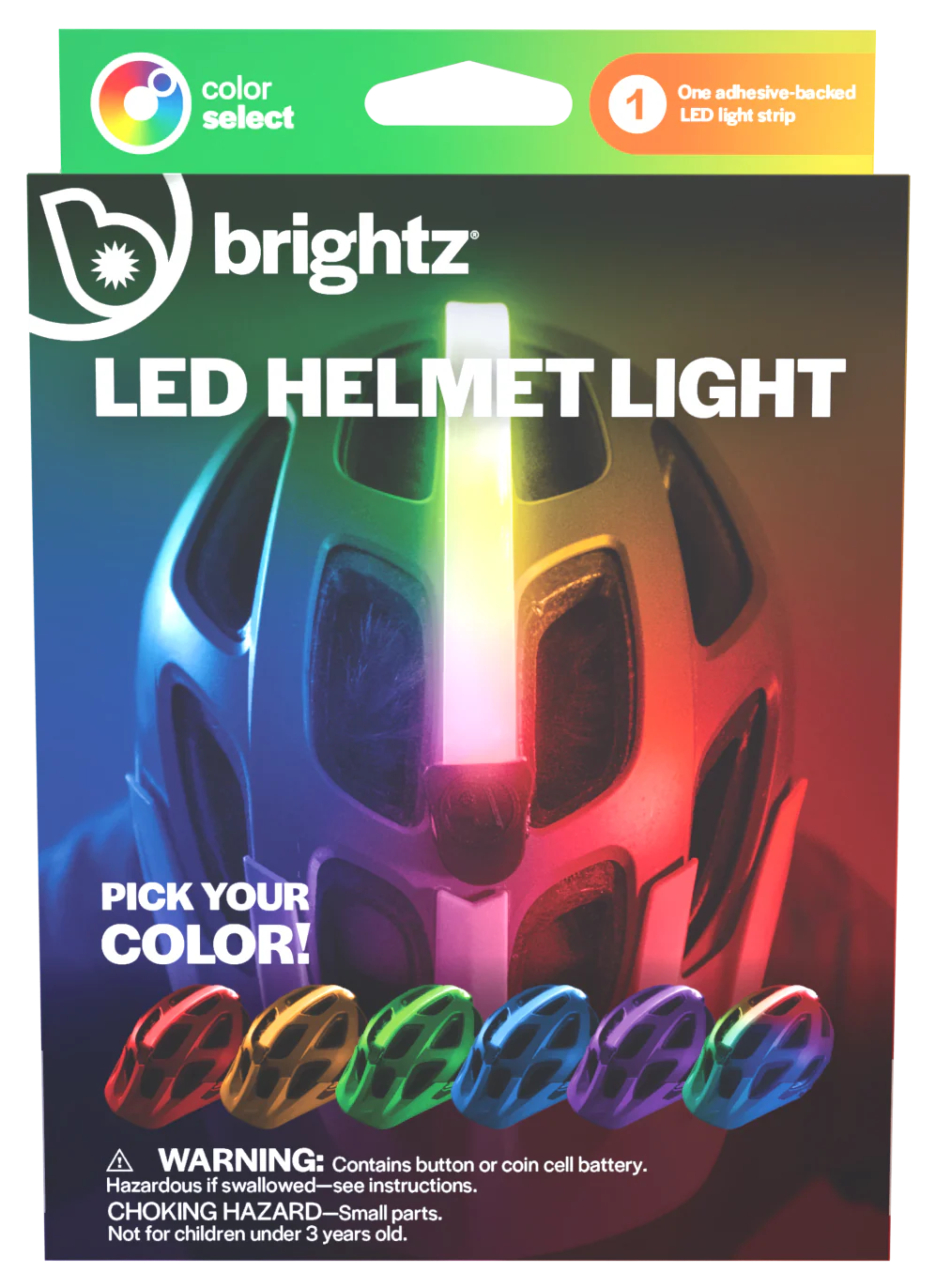 Helmet Brightz Helmet Light - Color Select