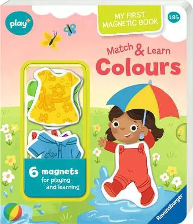 Play+ My first Magnetic Book Match and Learn Colors