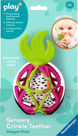 Dragon Fruit Crinkle Teether