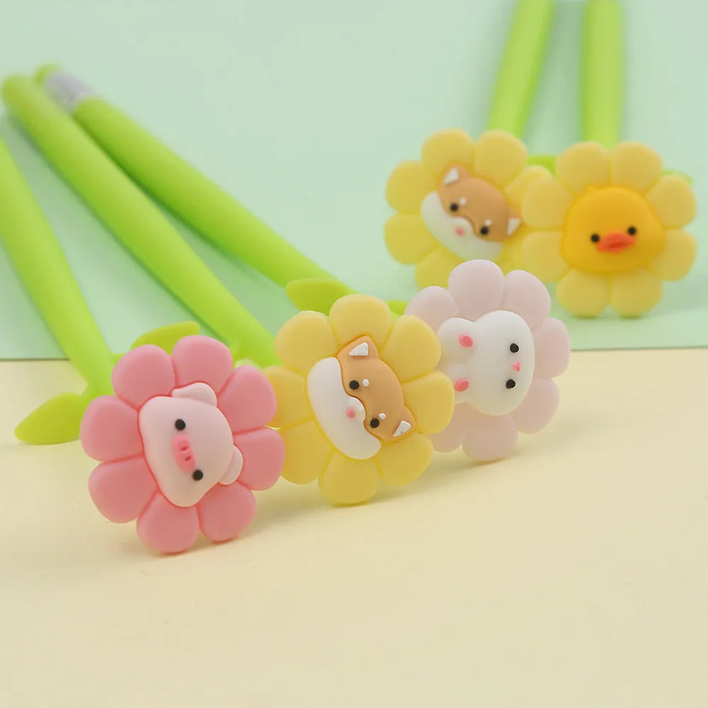 Adorable Critters Flower Pen