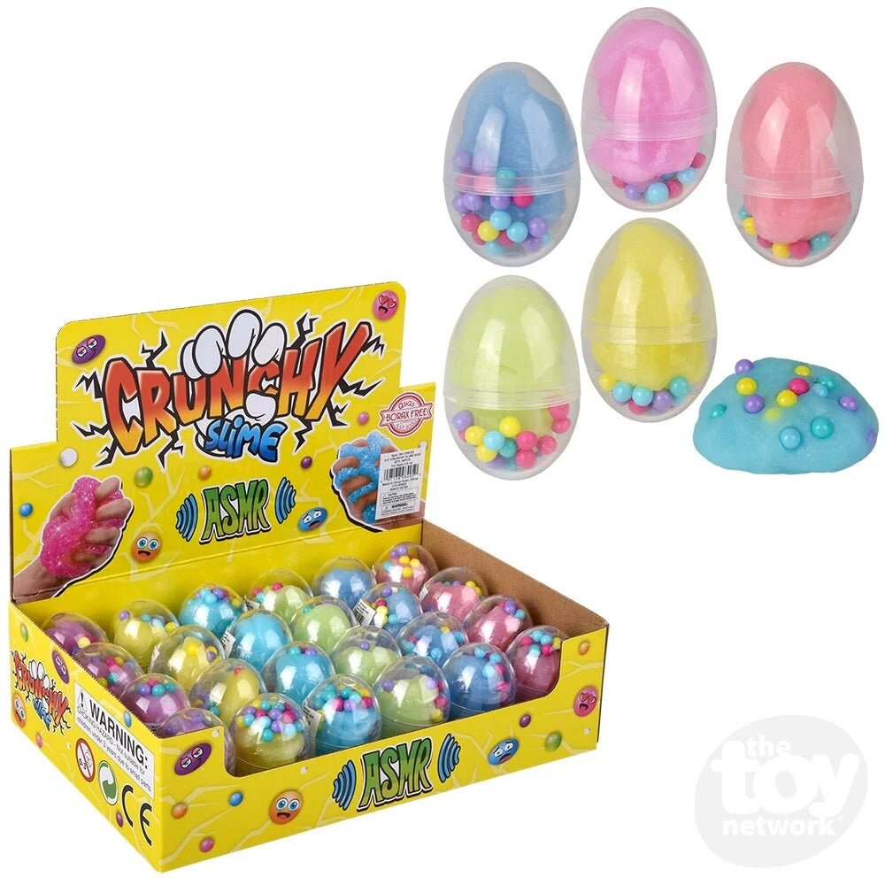 2.4" Crunchy Clay Slime Egg