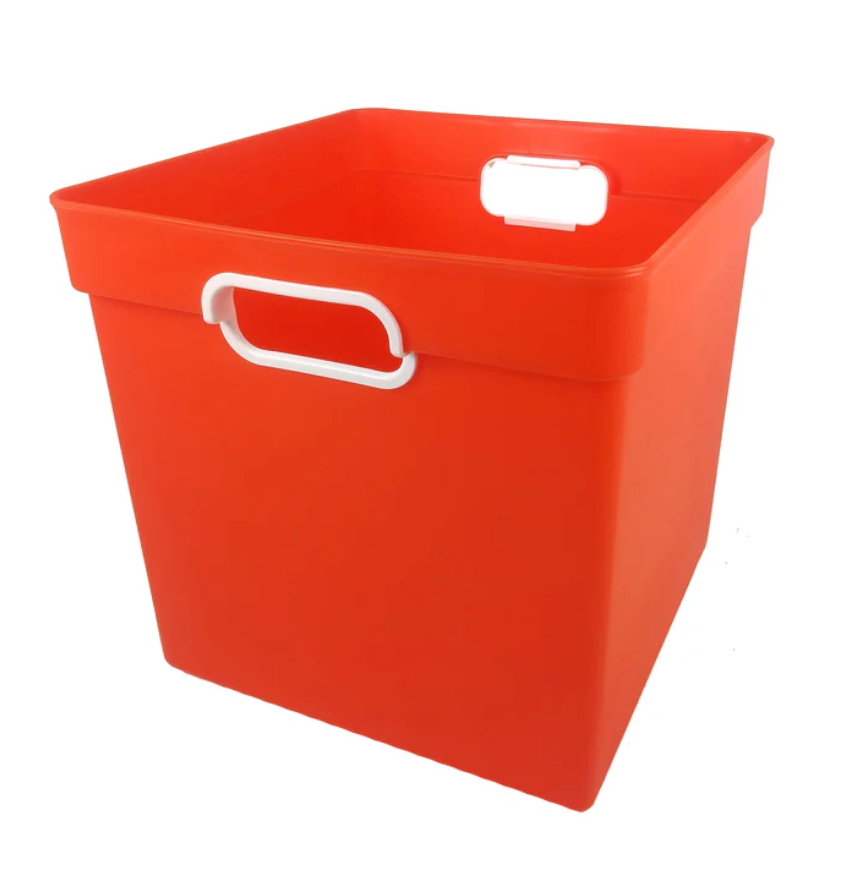 CUBE BIN: ORANGE