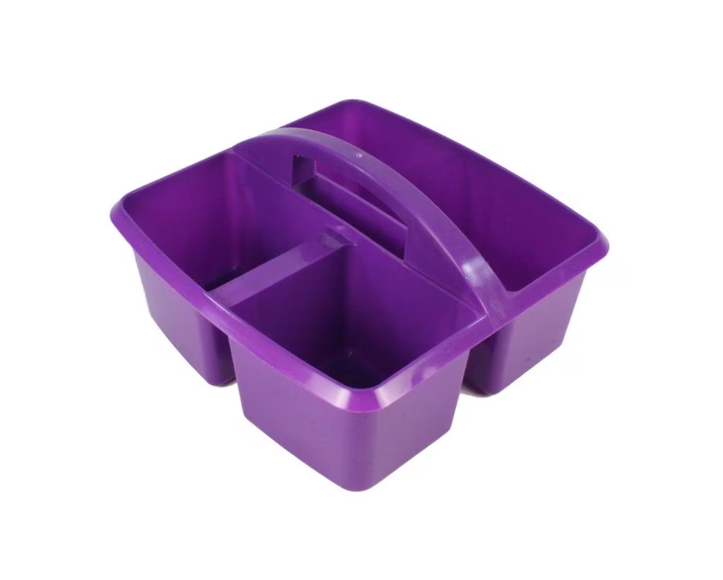 SMALL UTILITY CADDY: PURPLE