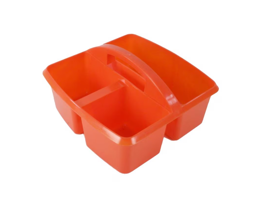 SMALL UTILITY CADDY: ORANGE