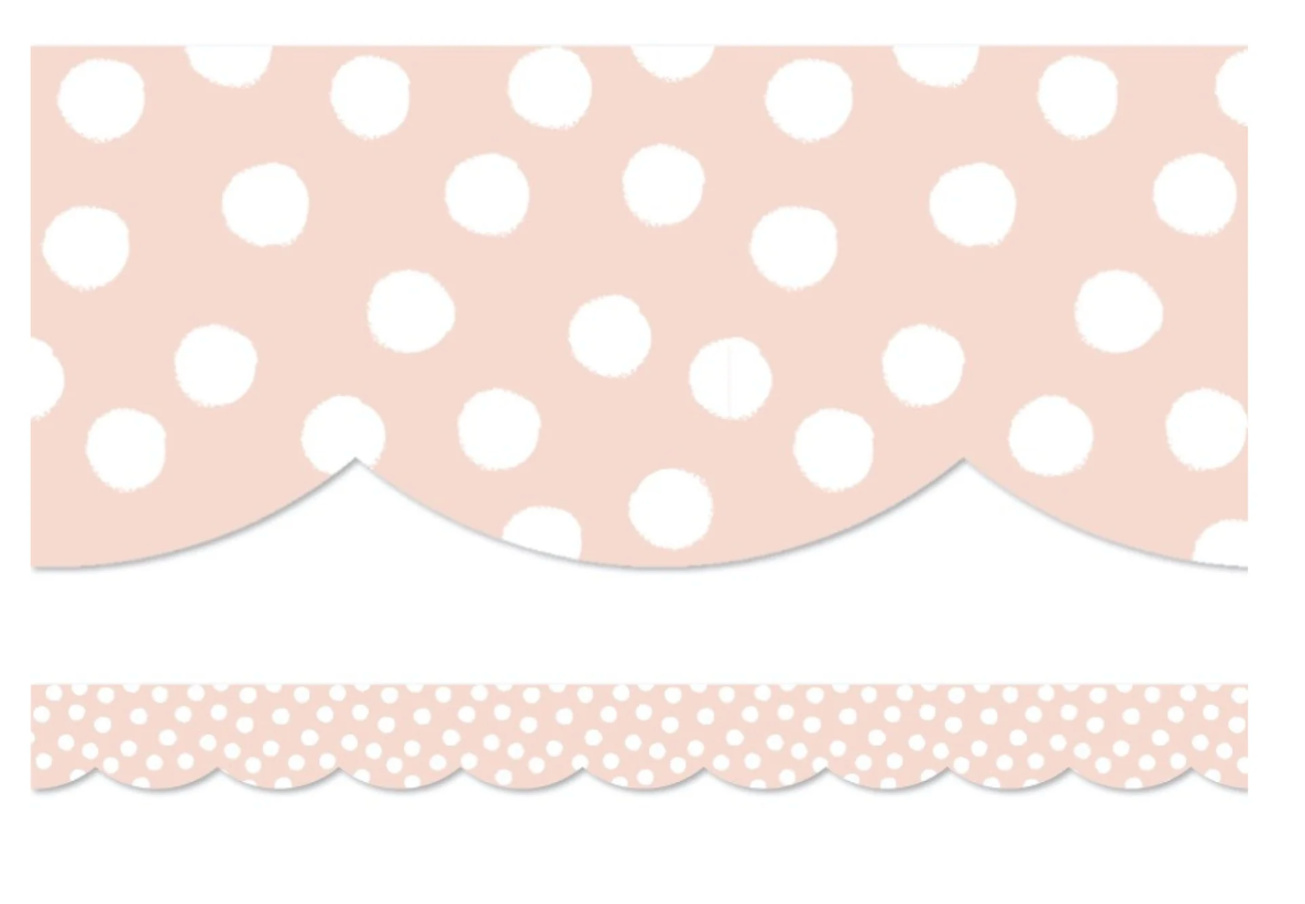 Good Vibes - Bubbly Rose Border by Schoolgirl Style