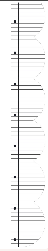 Midnight Meadow - Love Letter Notebook Border by Schoolgirl Style