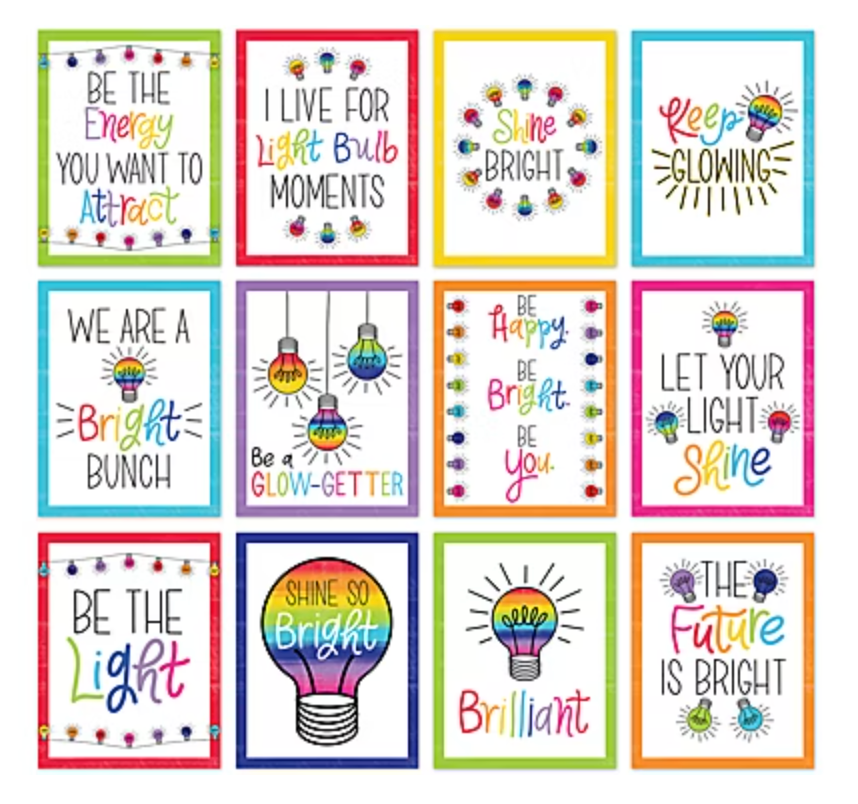 Light Bulb Moments - Mini Posters