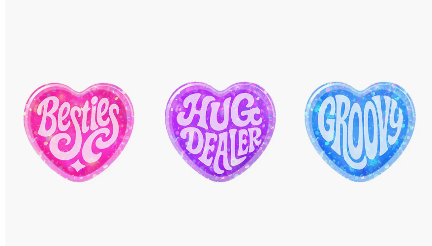 Sparkle Hearts Teenie Nee Doh