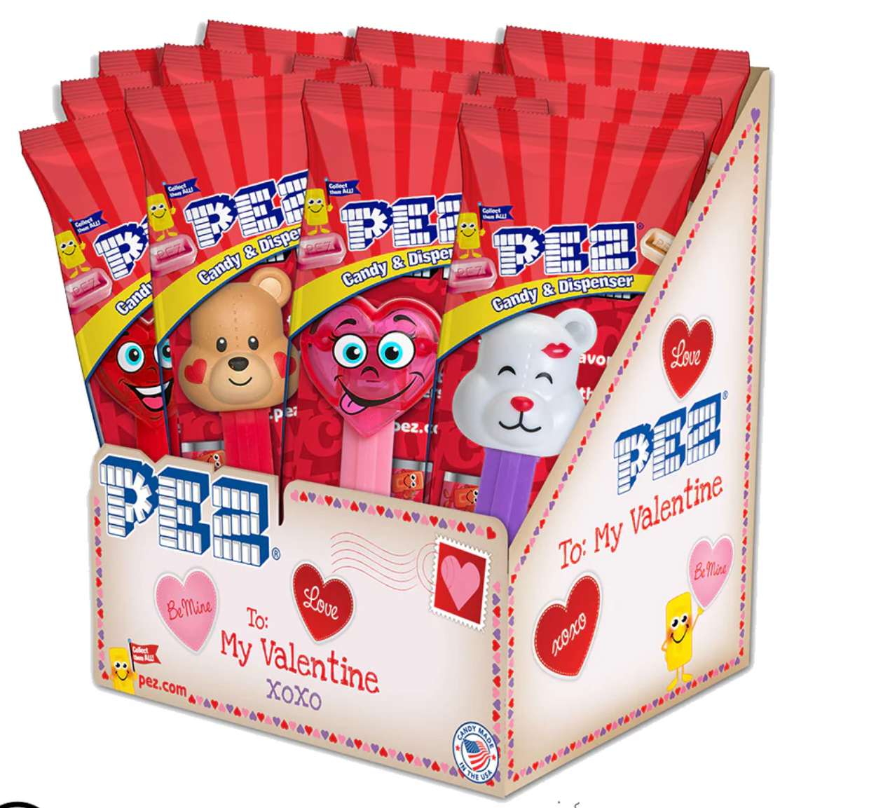 Valentine's Day Pez Dispenser
