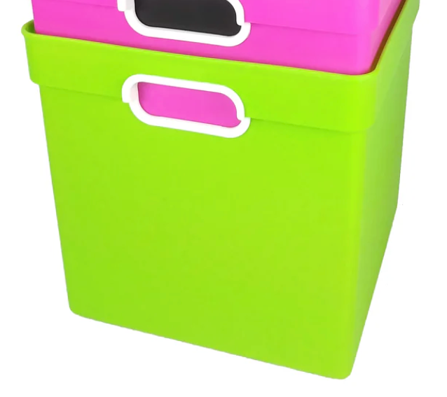 Cube Bin: Lime
