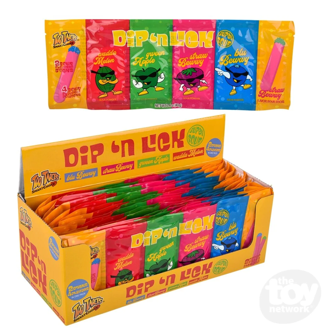 Dip 'N Lick Super Sour Candy