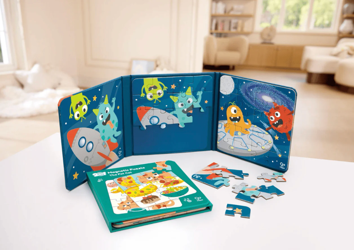 Hape Magnetic Puzzle Book