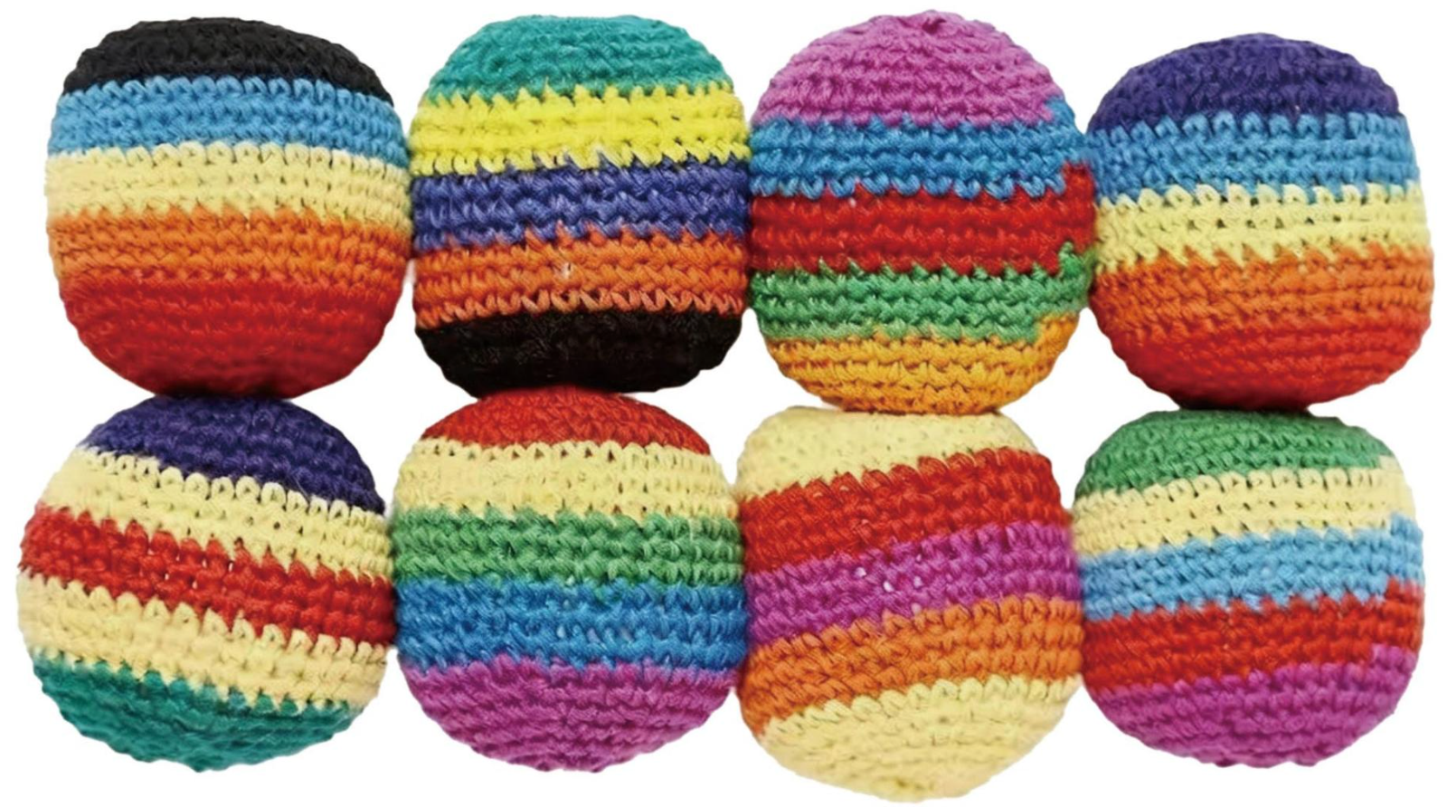 2.5" Hacky Sack Guatemalan Foot Bag
