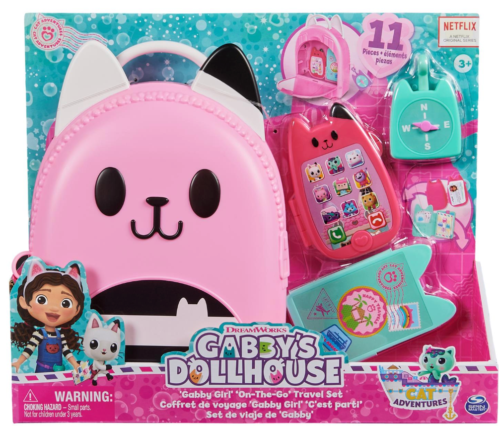 Gabby's Dollhouse On-The-Go Travel Set