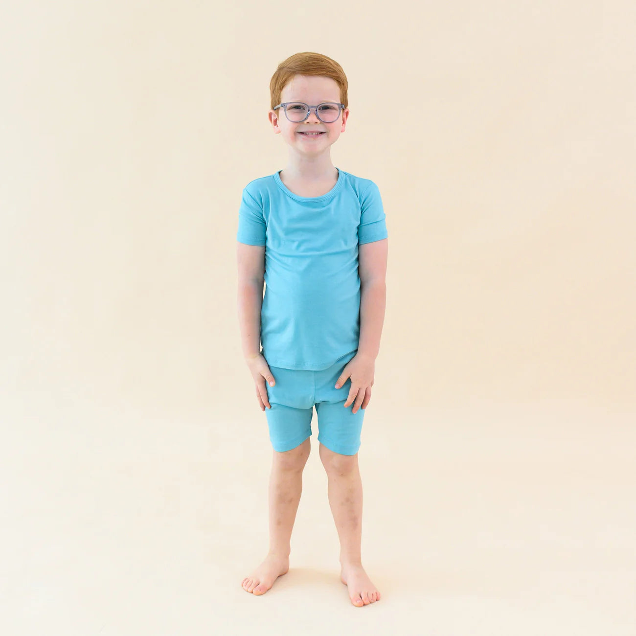 Kyte Baby Short Sleeve Pajamas in Makai