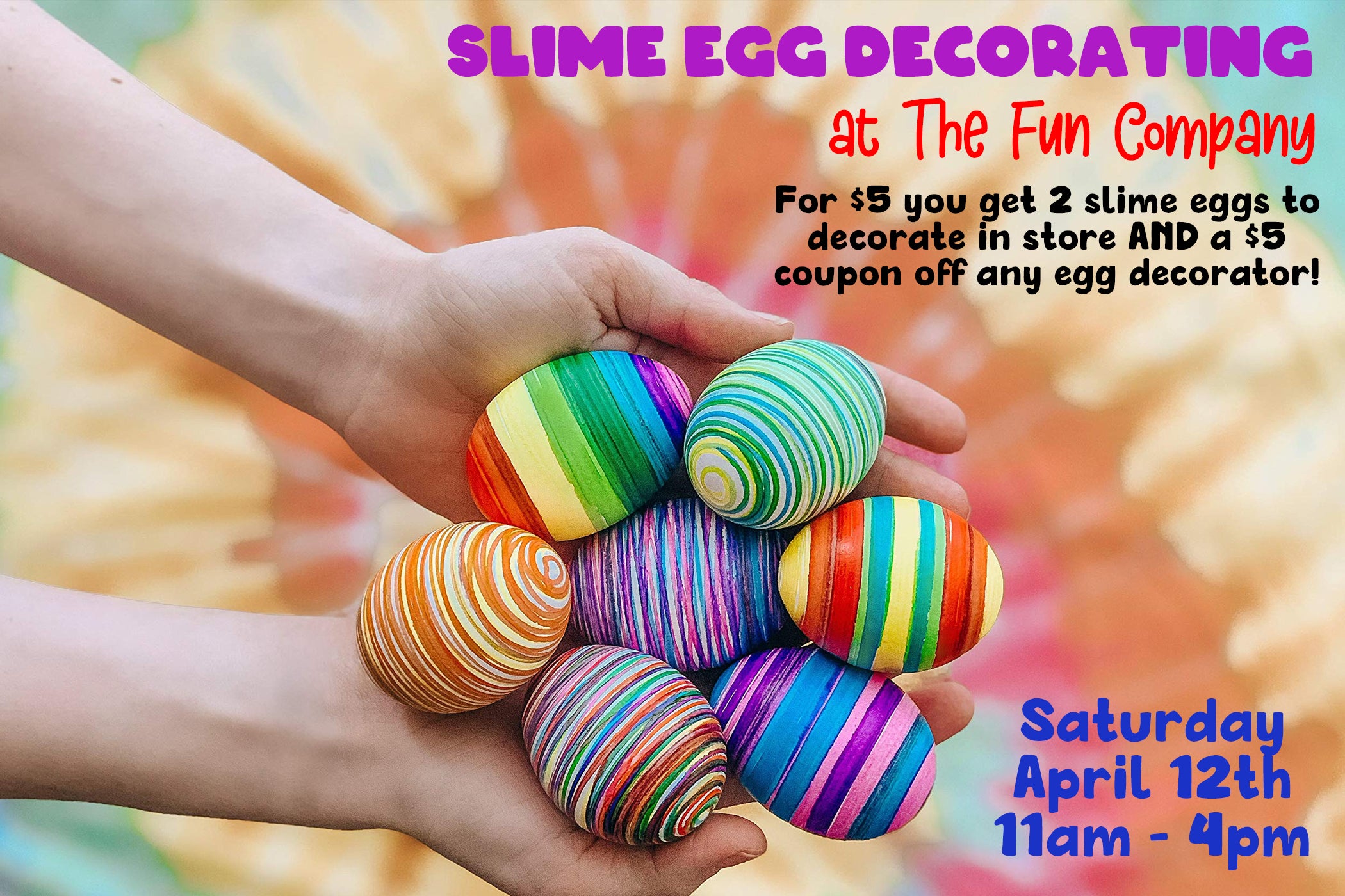 Slime Egg Decorating Day!