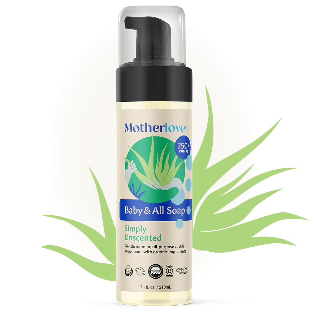 Motherlove Baby & All Foaming Castile Soap 5.7oz - Unscented