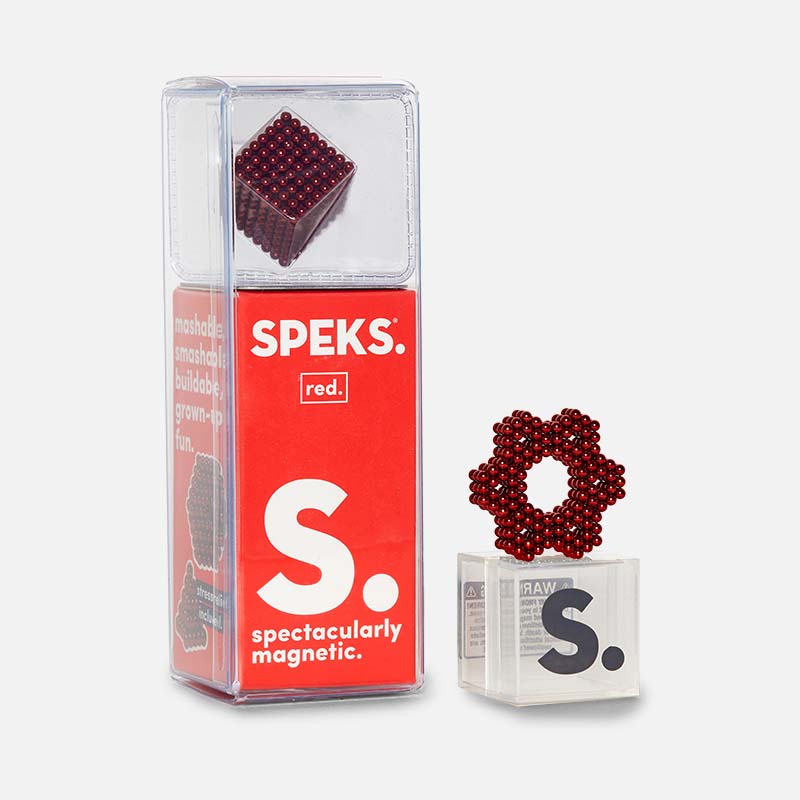 Speks Magnetic Balls - Classic Red Set of 512 (2.5mm)