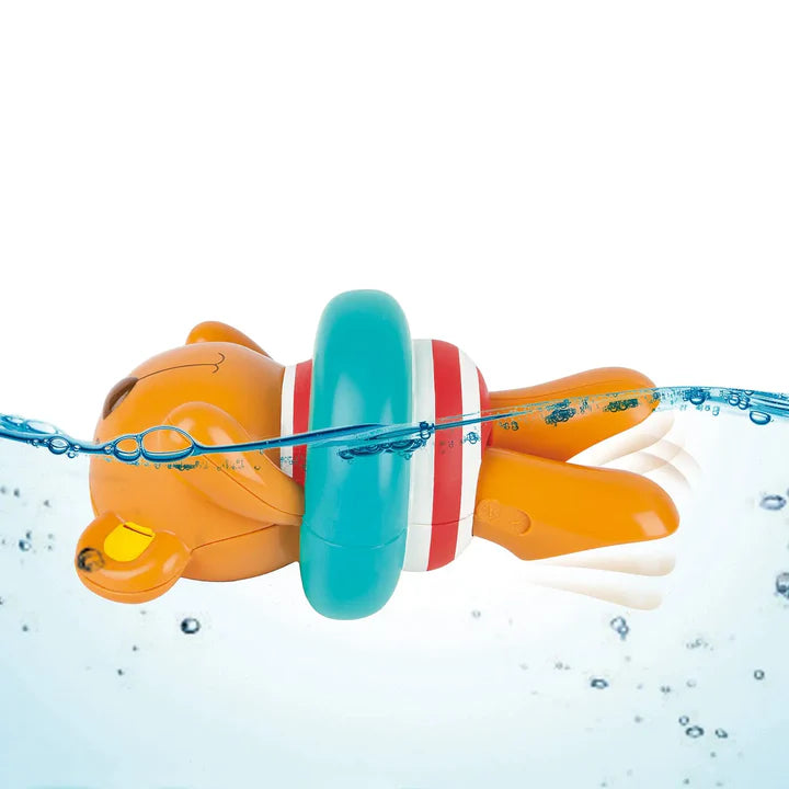 Hape Swimmer Teddy WInd-Up Toy