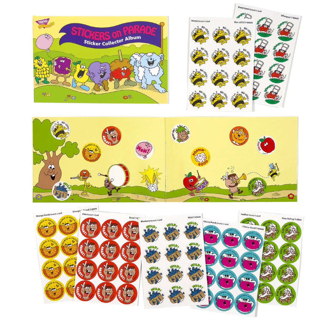 Stickers on Parade Sticker Collector Album