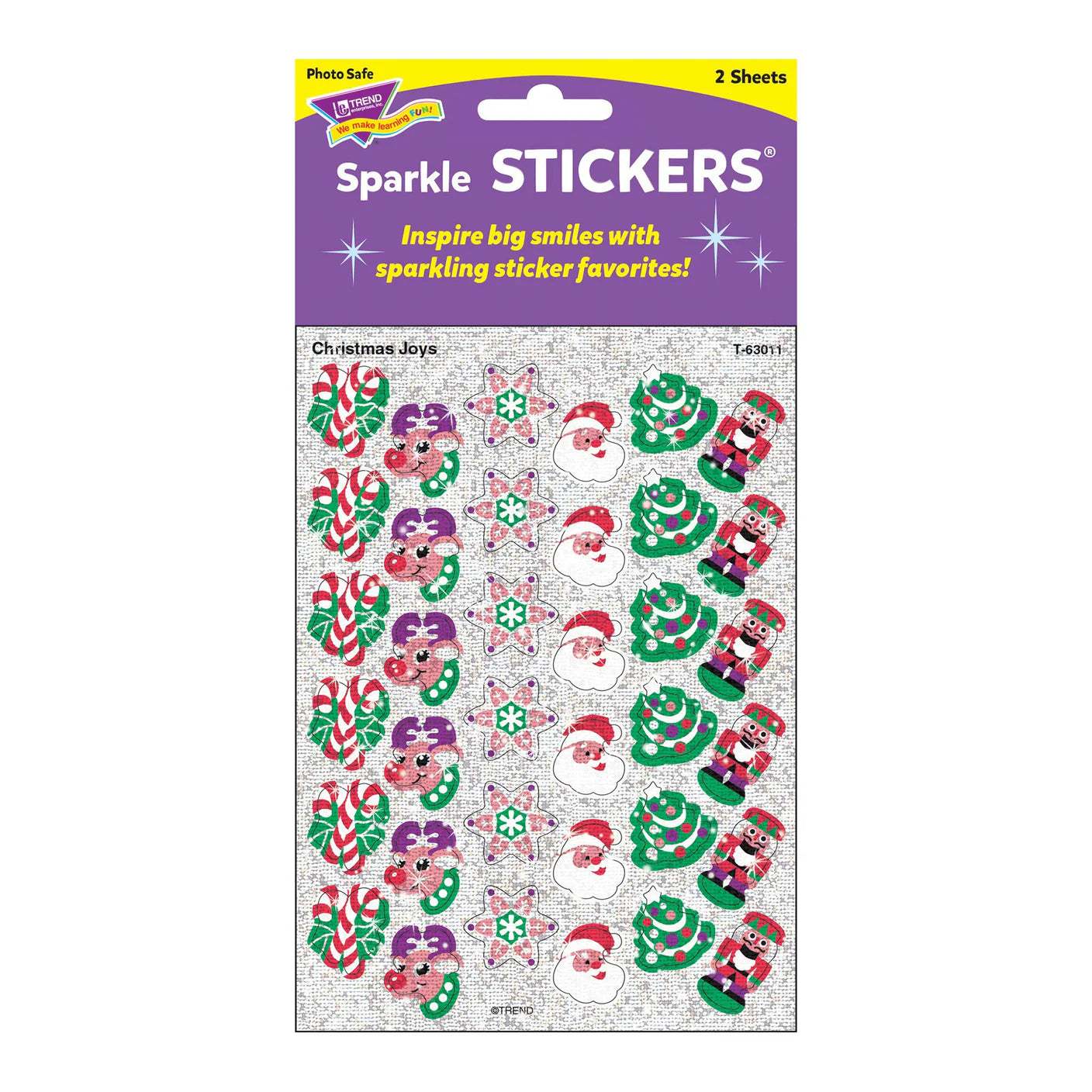 Christmas Joys Sparkle Stickers