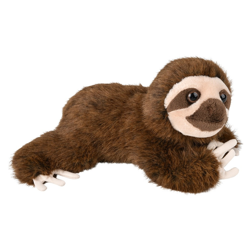 8" Brown Sloth Plush