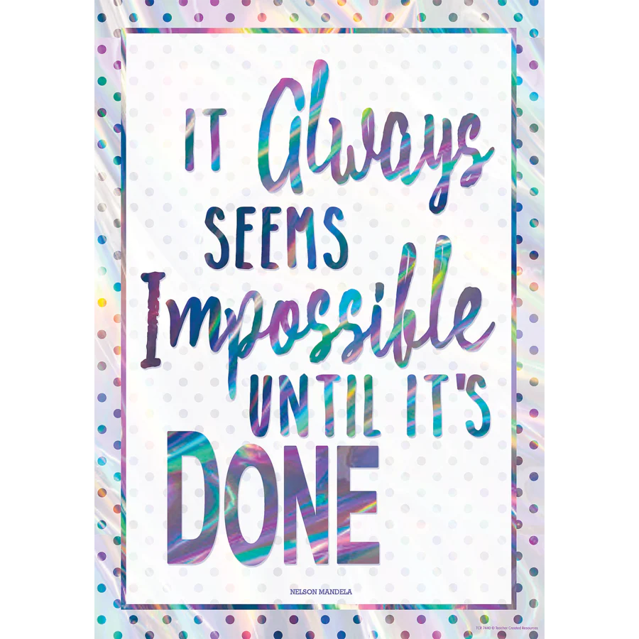 It Always Seems Impossible Poster