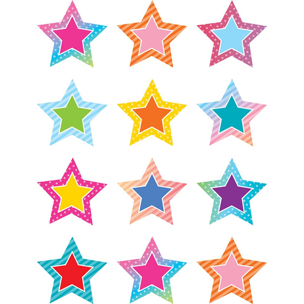 Colorful Vibes Stars Mini Accents