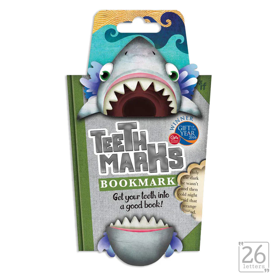 TeethMarks Bookmarks - Shark