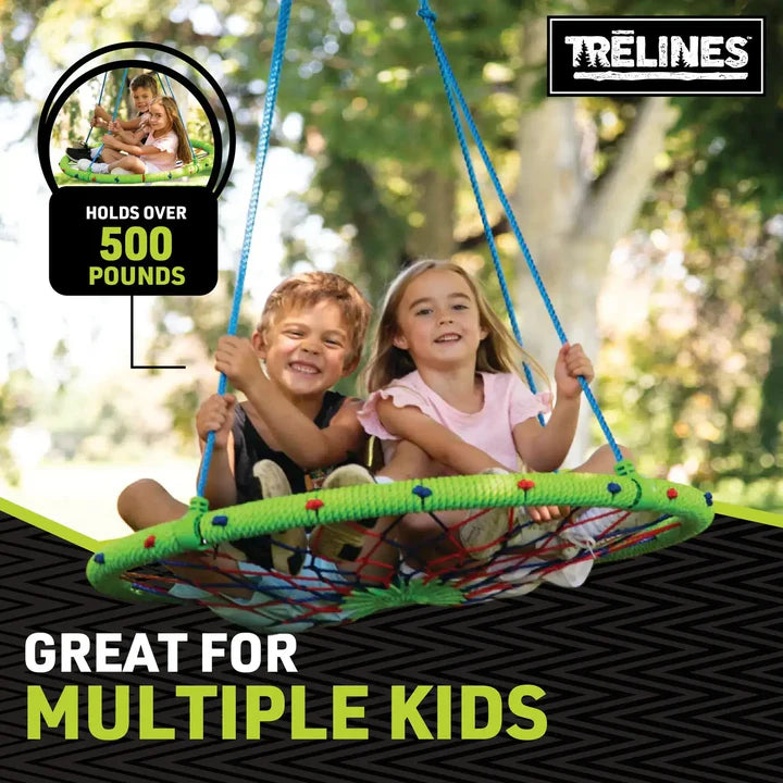 Trelines 40”Round Disc Dreamcatcher Swing
