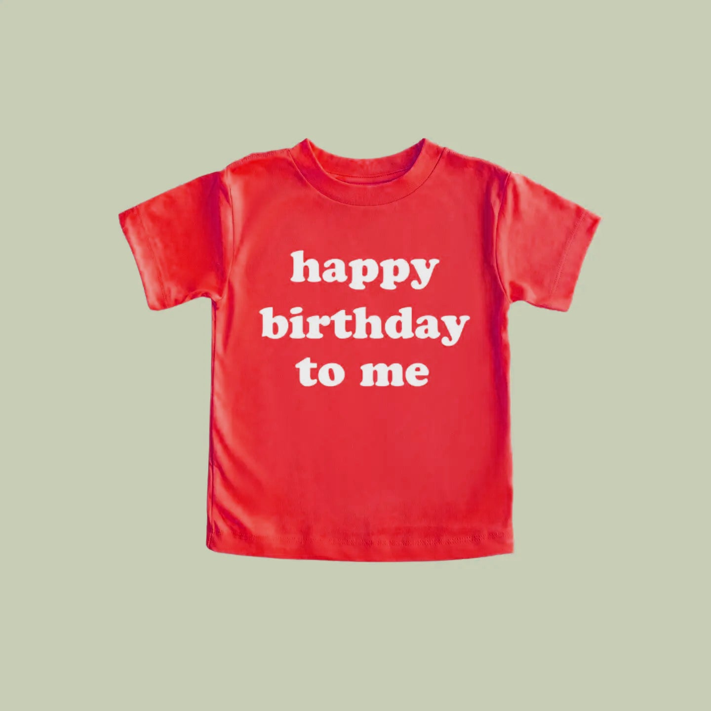 Happy Birthday to Me Toddler Tee