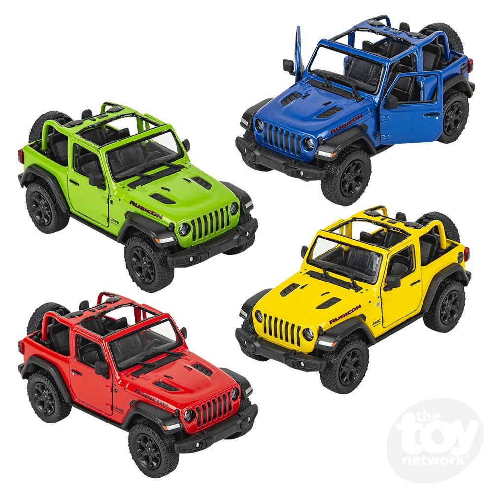 5" Die-Cast 2018 Jeep Wrangler Open Top