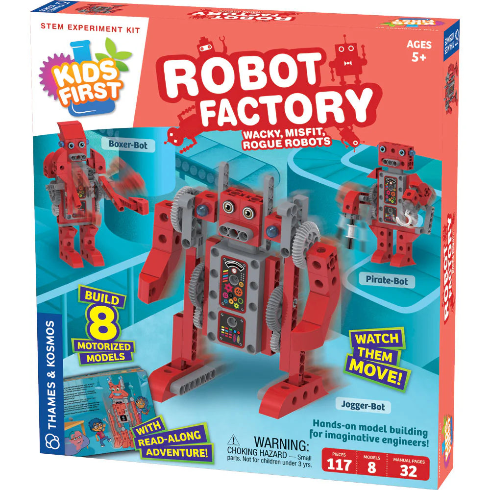 Kids First Robot Factory: Wacky, Misfit, Rogue Robots