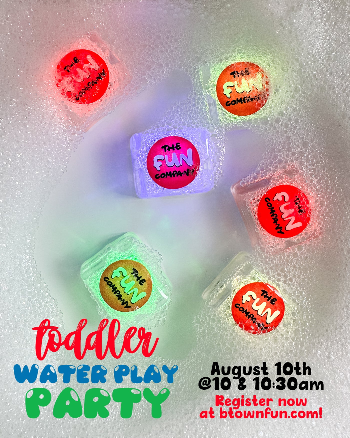 8/10 Toddler Water Play Party Ticket!