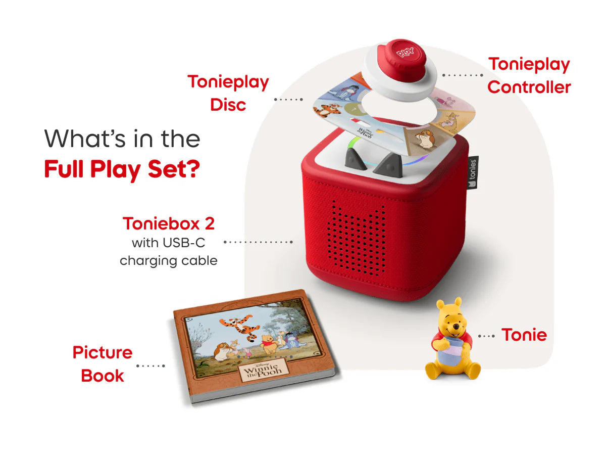 Disney Winnie the Pooh Toniebox 2 Full Play Set