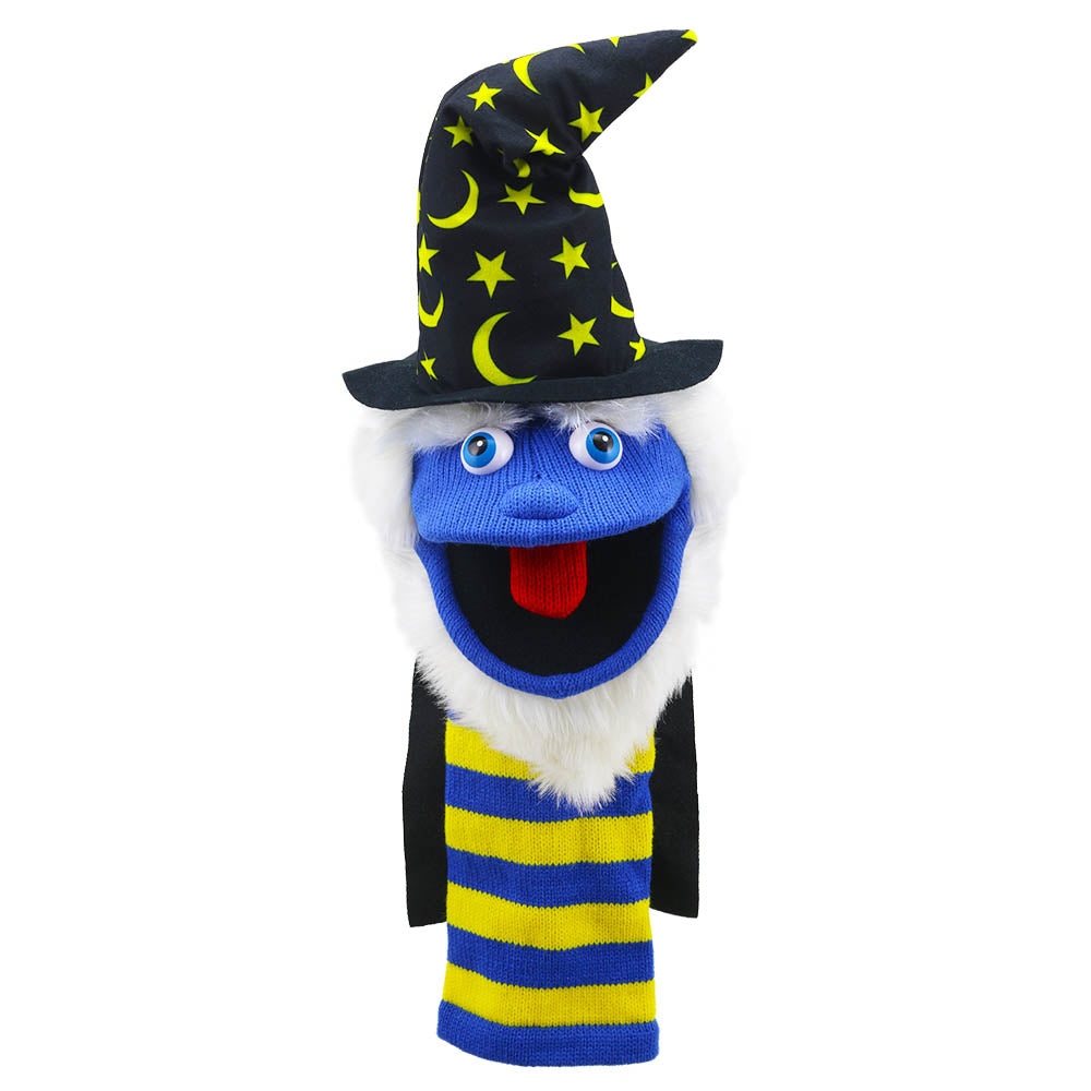 Wizard Knitted Puppet