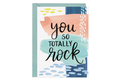 You So Totally Rock Card