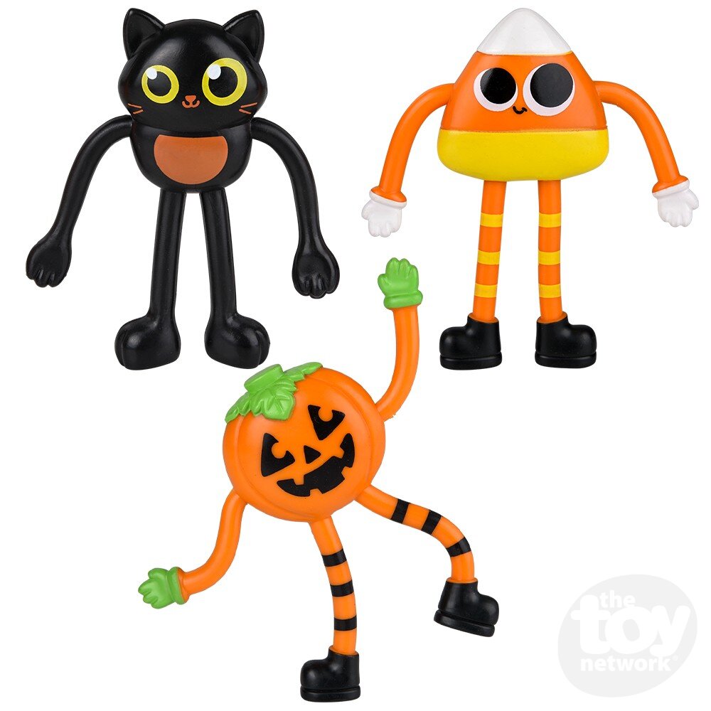 4" Halloween Bendable Figure