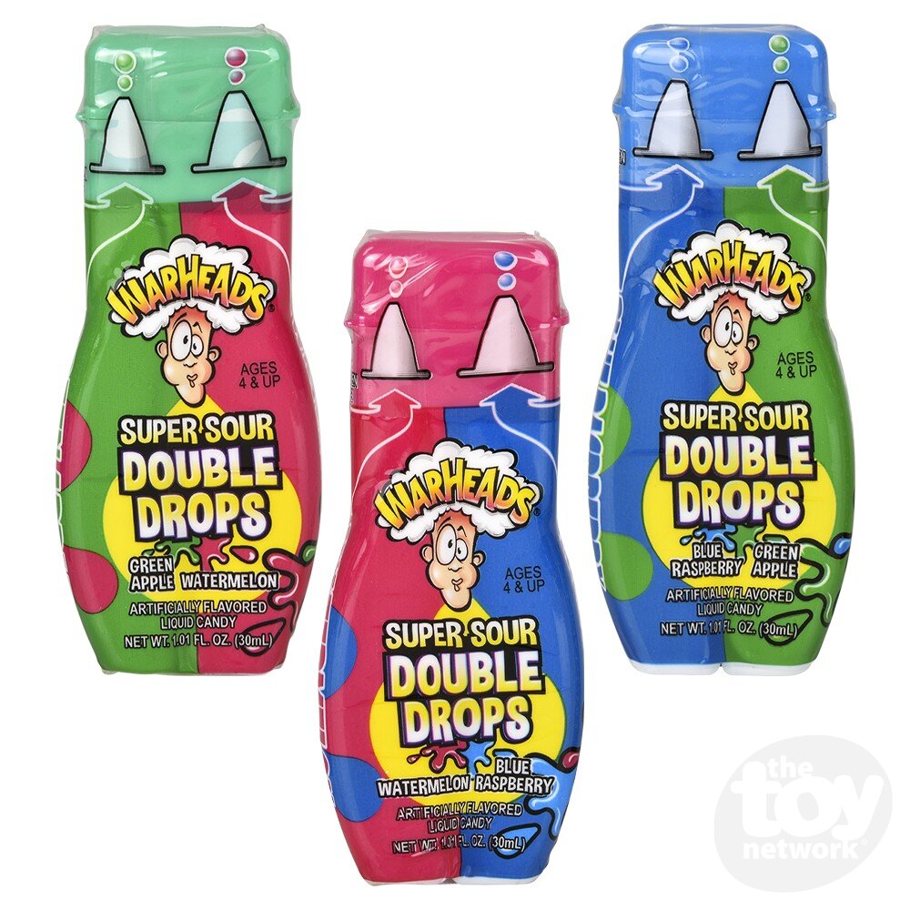 Warheads Super Sour Double Drops