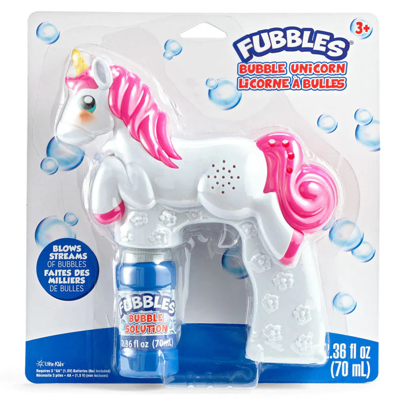 Fubbles Unicorn Bubble Blaster