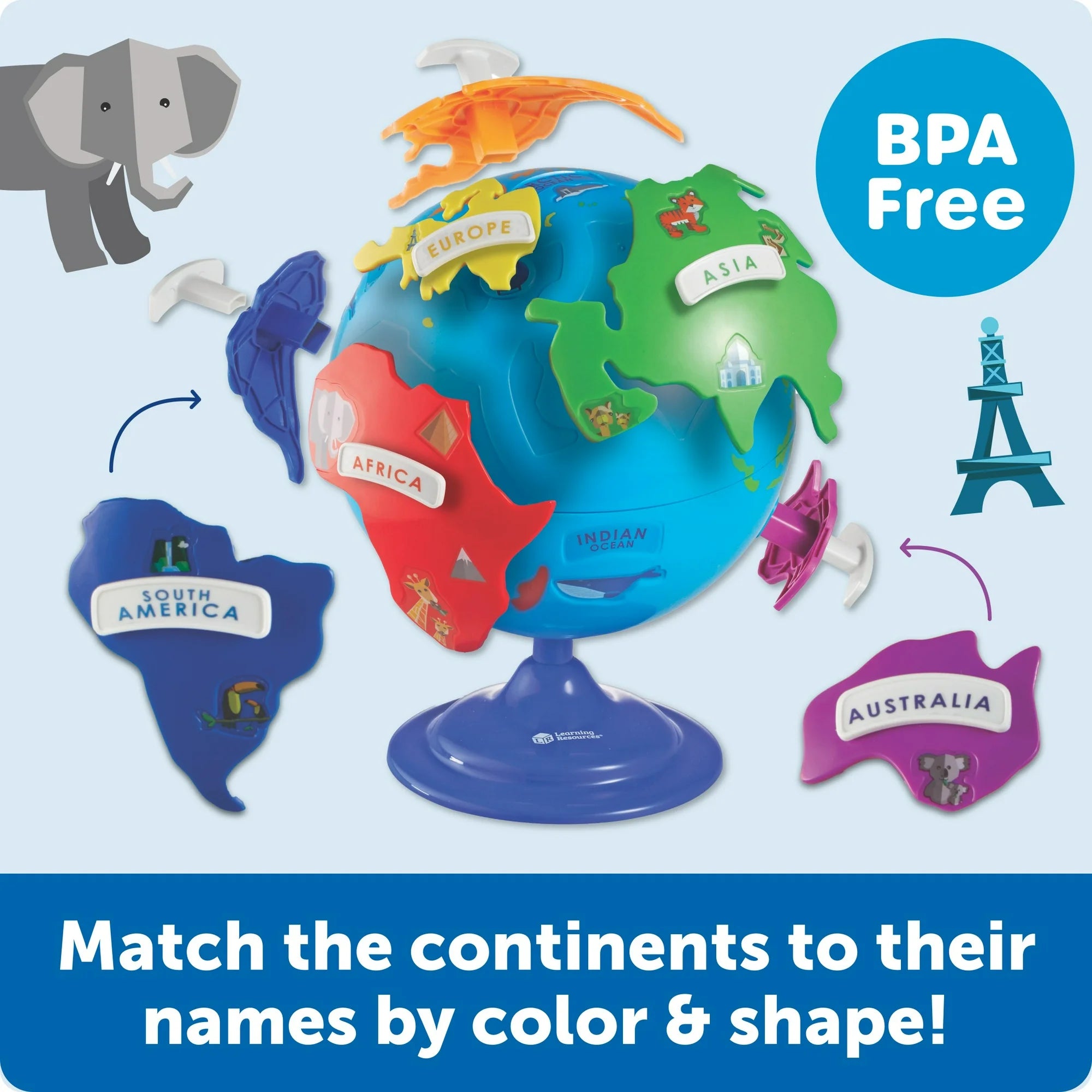 Learning Resources Puzzle Globe