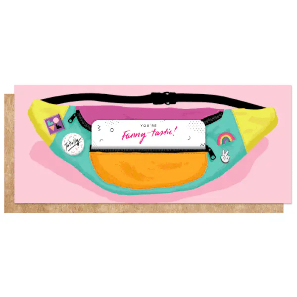 Fanny Pack Gift Card or Money Holder