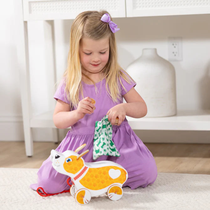 Melissa & Doug Feed, Walk & Poo Pup Play Set